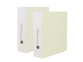 Ordner ECOLOGIQUE A4 2R 8cm krimp a 2 stuks 2 motieven - 1