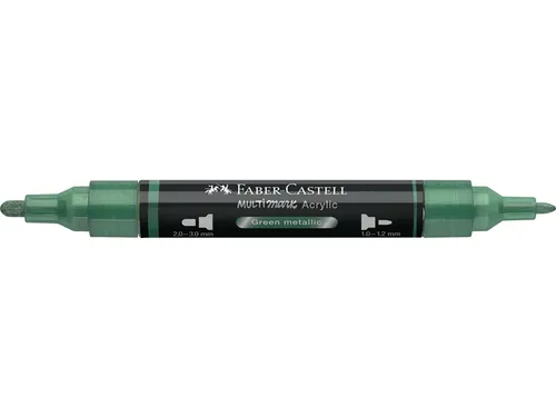 Acrylmarker Faber-Castell Multimark 295 green metallic