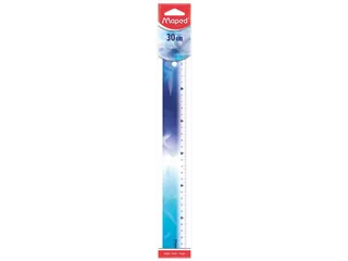 Liniaal Maped Arctic Vibes 30cm blauw - 1
