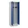 locker voor scheiding van kleding,HxBxD 1950x600x500mm,2vak