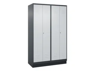 PBM-locker,HxBxD 1950x1200x500mm,4vak,vak B 300mm,cil.-slot - 1