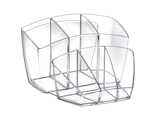Multipot à crayons Ice Black 580i transparent