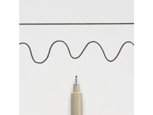 Fineliner Sakura pigma micron 08 zwart 0.5mm