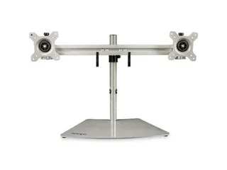 Dual-Monitor Stand - Horizontal - Silver - 1