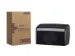 Toiletpapierdispenser Aquarius duo voor kleine rollen zwart 7191