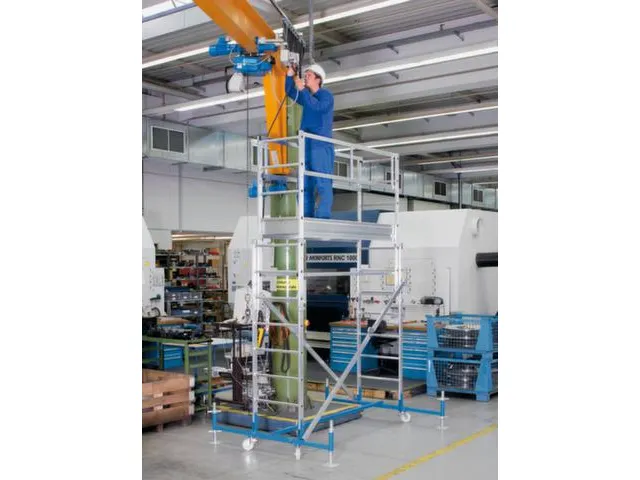 Échafaudage Pliant H Travail 5,60m Échafaudage 4,64x2,30x2,85m