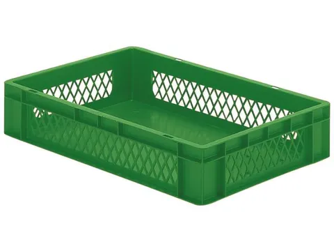 Euronorm-Stapelbak 22l H X L X B 120x600x400mm Groen