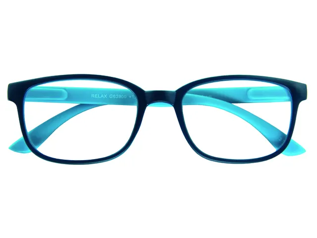Leesbril I Need You +1.00 dpt Relax blauw-lichtblauw