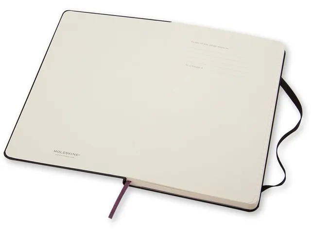 Notitieboek Moleskine pocket 90x140mm lijn hard cover zwart