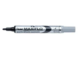 Viltstift Pentel MWL5 Maxiflo whiteboard zwart 1mm