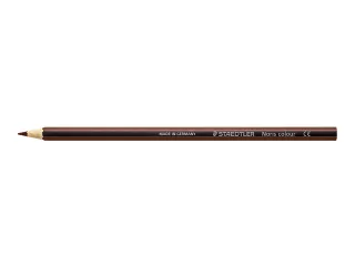 Kleurpotlood Noris colour 185 van Dyke bruin - 1