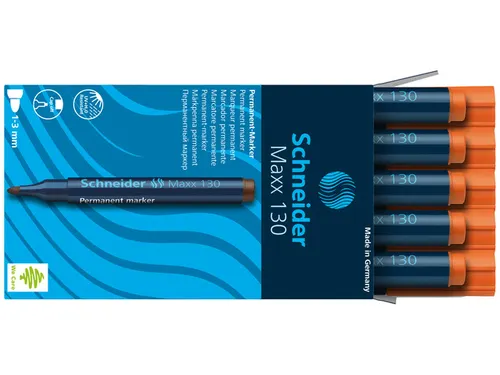 Marker Schneider Maxx 130 permanent ronde punt oranje