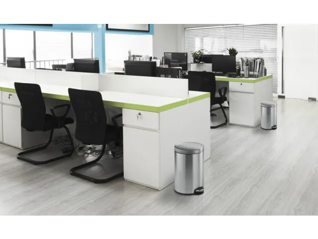 Pedaalemmer Rond RVS 12 Liter