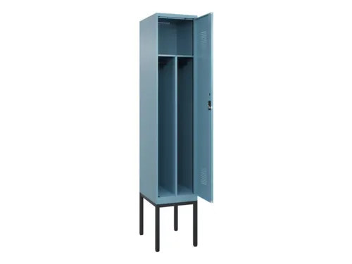 locker voor scheiding van kleding,HxBxD 2120x400x500mm,1vak