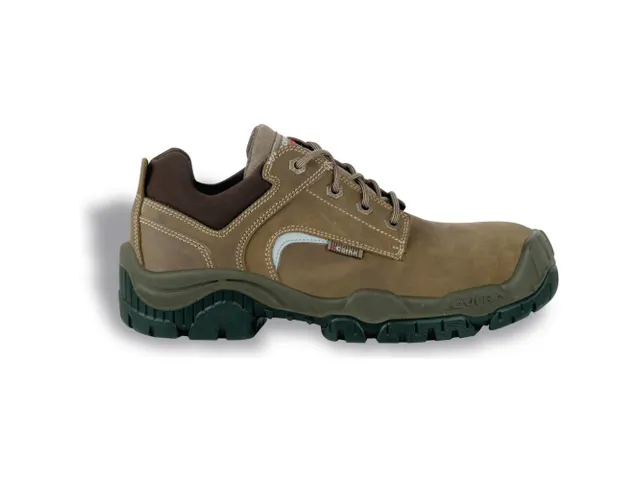 Cofra Grenoble lage S3 veiligheidsschoenen, SRC, bruin, maat 37