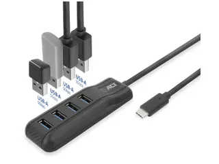 USB-C Hub 3.0 4 poorts USB-A - 4