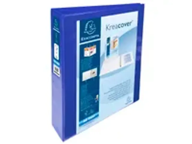 OUTLET Ringmap Personaliseerbaar Kreacover 4 Rings D-mech 50mm A4 Maxi