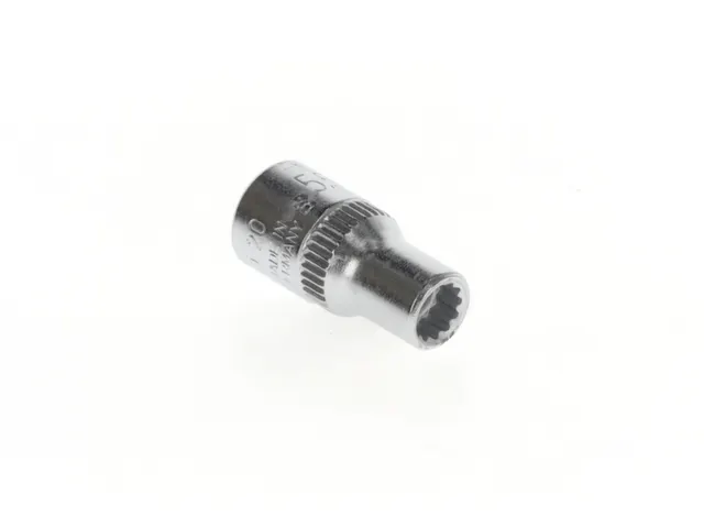 D 20 5,5 Stekkerdoos 1/4 inch UD profiel 5,5mm