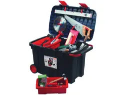 - Gereedschapskoffer - Op Wieltjes - 775 X 472 X 493 Mm - Met Inlegbak