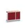 montagetafel 980x1300x600mm multiplexblad 7 laden kast front RAL3004