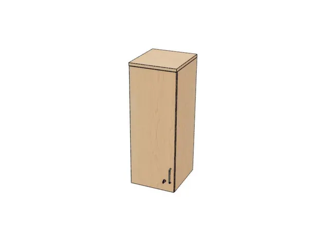 opzetkast v. kast met openslaande deuren NE-esdoorn 1070x400x445mm