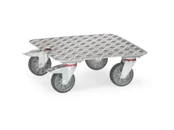 Rolplateau's 1187 250kg 500x500mm aluminium kwintet laadvlak