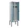 locker voor scheiding van kleding,HxBxD 2120x600x500mm,2vak