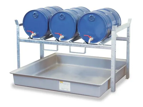 Aftapstelling Bxdxh 1410X700X840Mm V. 3X60L Vaten M. Bak 220L