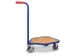 Platformwagen Duwstang 150kg Laadvlak 565x450mm 3 Wielen
