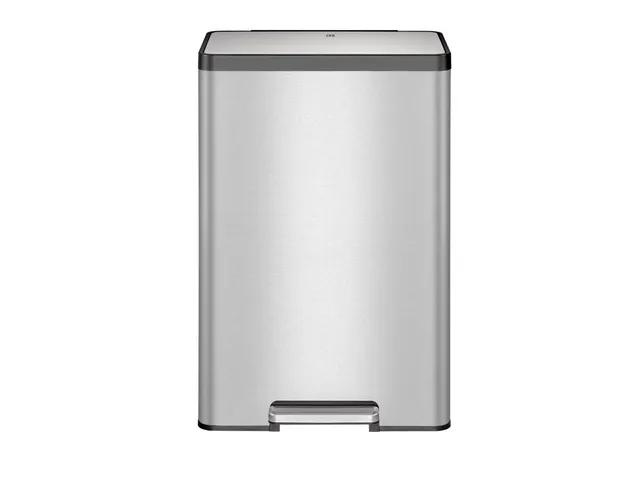 EcoCasa II pedaalemmer 30 Liter Mat RVS