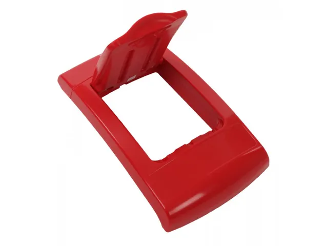 Lift deksel Envirobin Rood