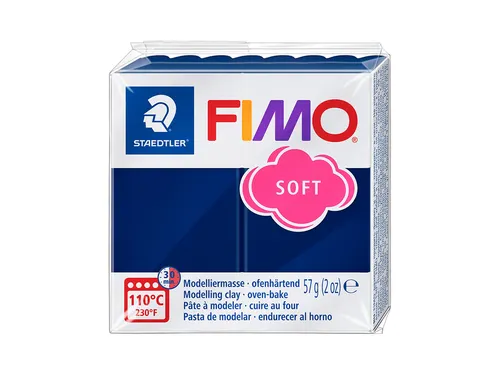 Boetseerklei Fimo soft 57 gram windsorblauw