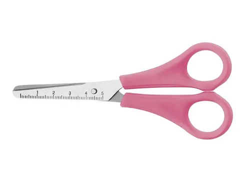 Schaar Westcott Kids 13cm ronde punt RH roze