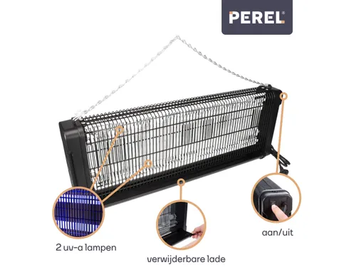 Elektrische Insectenverdelger 360° - 2x20W
