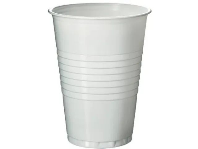 Beker IEZZY 180ml Ø70mm plastic 100 stuks wit