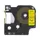 Labeltape Dymo Compatible 45018 D1 12mmx7m Zwart Op Geel