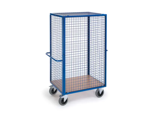 kastwagen,draagverm. 600kg,laadvl. LxB 1215x800mm,houtplaat