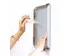 Cadre clipsable Scritto A4 angles droits 25mm aluminium/plastique