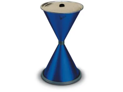 Zandasbak Staalplaat Draaimechaniek Aluminium Blauw