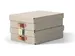 Puro opbergdoos medium laag A4 8 liter beige 2 stuks