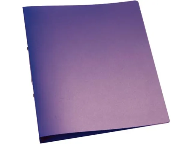 Ringmap A4 PP 2 Ringen 25mm Transparant Violet