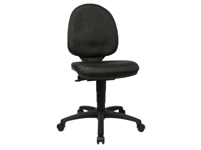 Bureaustoel,Permanentcontactmechanisme,Zitting Stof Antraciet