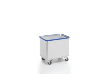 aluminium bakwagen,draagverm. 130kg,laadvl. LxB 740x510mm,180l - 1