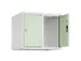 opzetkast,v. locker,2vak.,vak B 300mm,HxBxD 500x600x500mm,cilinderslot