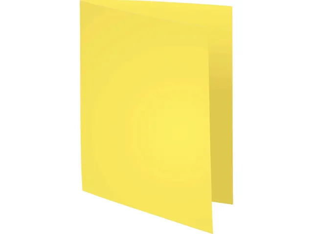 Dossiermap FOREVER 180 100% gerecycleerd 24x32cm Geel 50 stuks