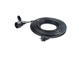 Verlengkabel,v. stof-/waterzuiger,kabel 20m,stekker geaarde stekker