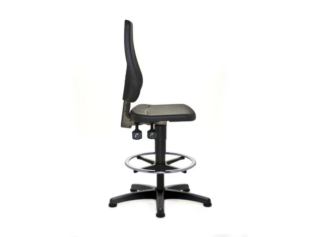 Siège D'atelier Pivotant Assise H 580-850Mm Mousse Pu Sur Patins