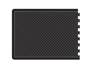 werkplek-vloerbedekking,kliksysteem,HxLxB 13x710x780mm,rubber - 1