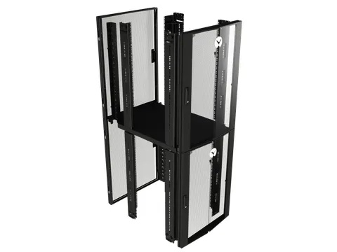 Vertiv VRA9046, Colocatiekit, Zwart, 48U, 800 mm, 1100 mm, 1 stuk(s)