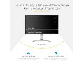Privacy Filter Universeel 22 Inch - 6